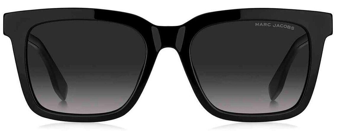 Marc Jacobs MARC-683/S 0807-9O Black/Grey Shaded Square Men's Sunglasses