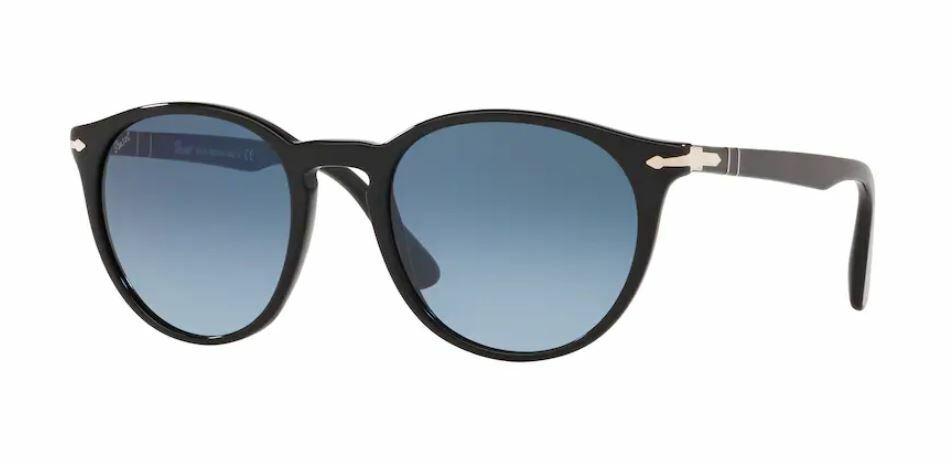Persol 0PO 3152S 9014Q8 Black/Blue Gradient Sunglasses