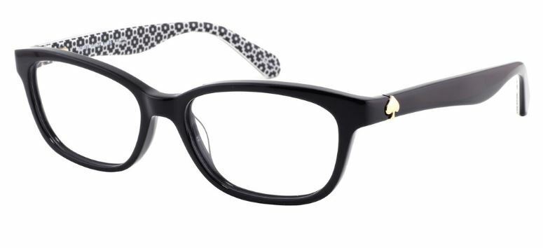 Kate Spade Brylie 0INA Black Diamond Black Fabric Black Eyeglasses