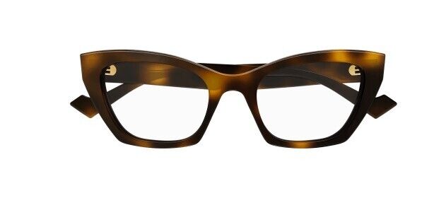 Gucci GG1334O 002 Havana Cat Eye Women's Eyeglasses