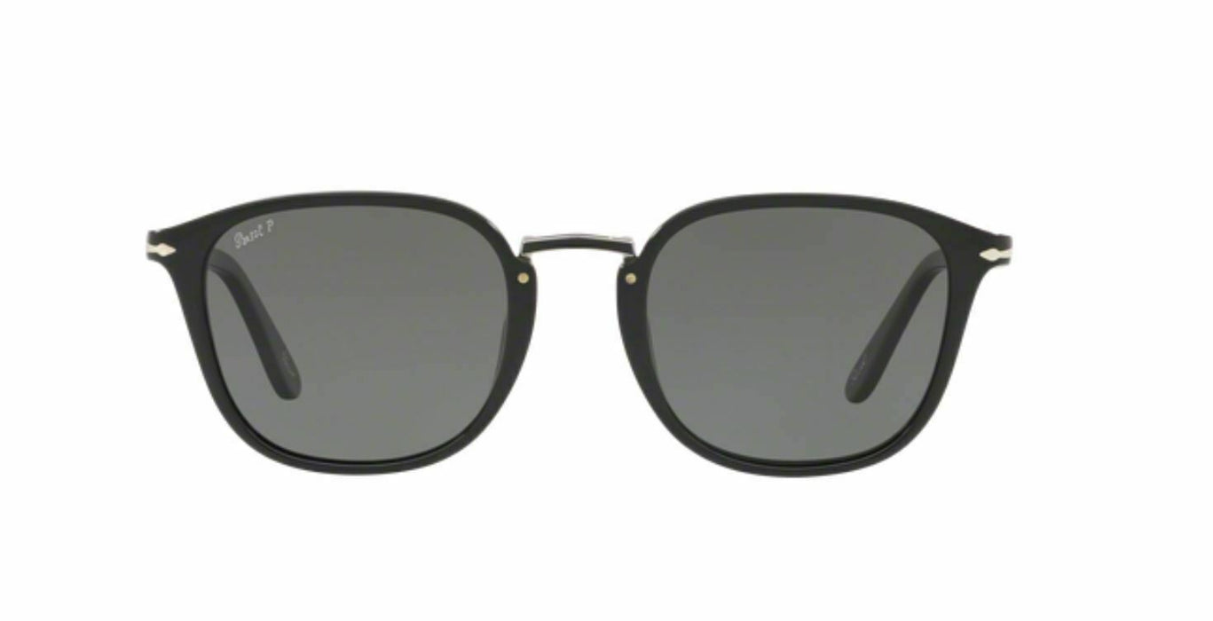 Persol 0PO 3186 S 95/58 BLACK Polarized Sunglasses