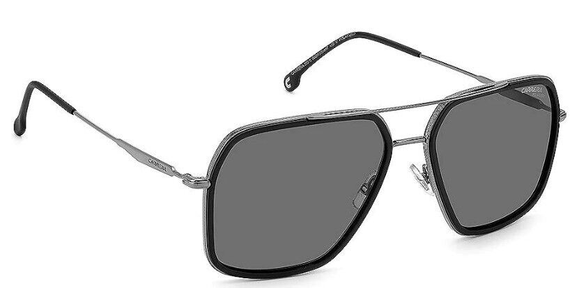 Carrera 273/S 0003/M9 Matte Black/Gray Polarized Rectangle Men's Sunglasses