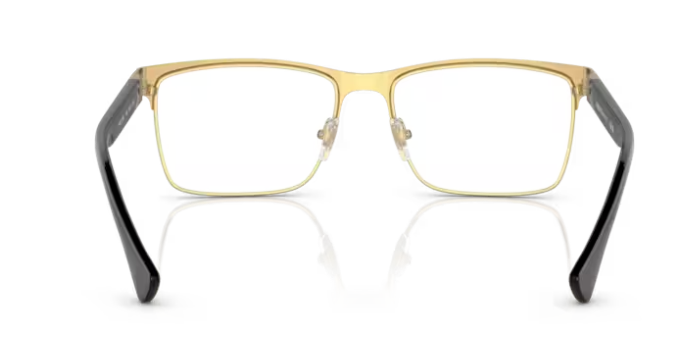 Versace 0VE1285 1443  Black 58mm Rectangle Men's Eyeglasses