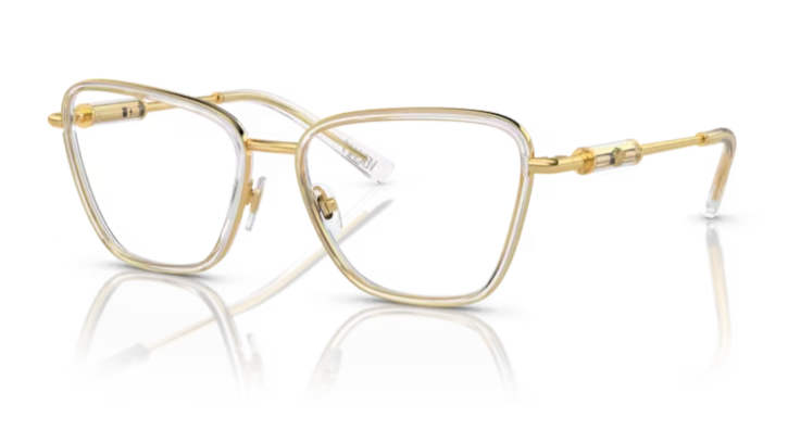 Versace VE1292 1508 - Crystal 54MM Oval Women's Eyeglasses
