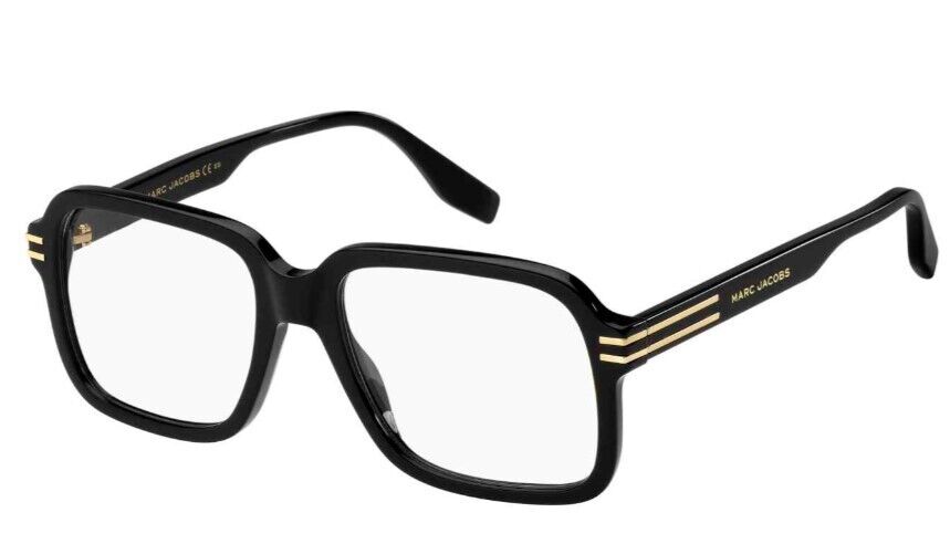 Marc Jacobs MARC-681 0807-00 Black Square Men's Eyeglasses