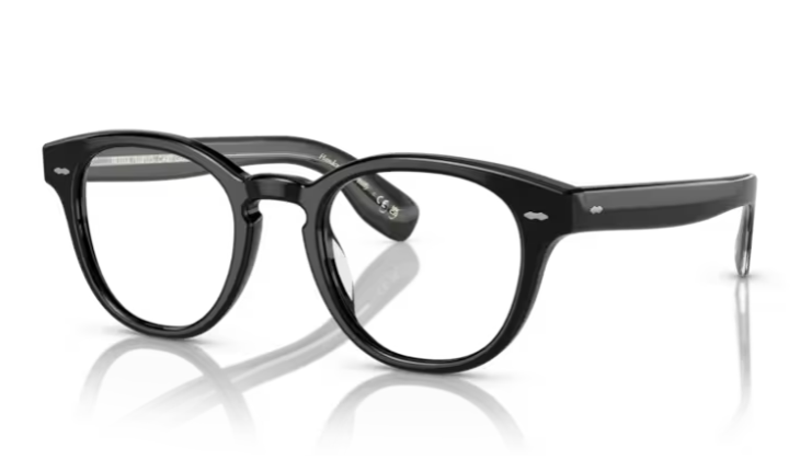 Oliver Peoples 0OV5413F Cary grant 1492 Black 48MM Round Men's Eyeglasses