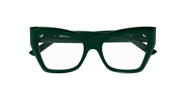 Balenciaga BB0275O 004 Green Cat-Eye Women's Eyeglasses