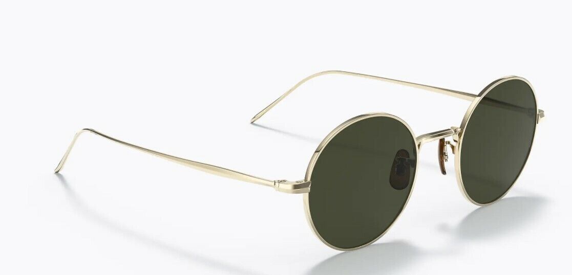 Oliver Peoples 0OV1293ST G. PONTI-3 5035P1 Soft Gold Polarized Unisex Sunglasses