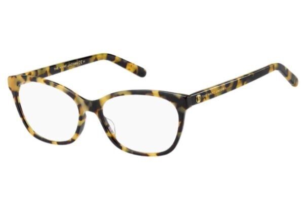 Marc-Jacobs MARC-539 0A84/00 Havana Yellow Cat Eye Women's Eyeglasses