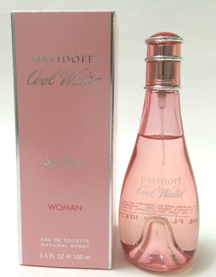 COOLWATER SEA ROSE 3.4 Oz EDT SP For Women New In Box