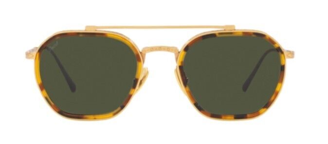 Persol 0PO5010ST 801331 Gold/Green Unisex Sunglasses