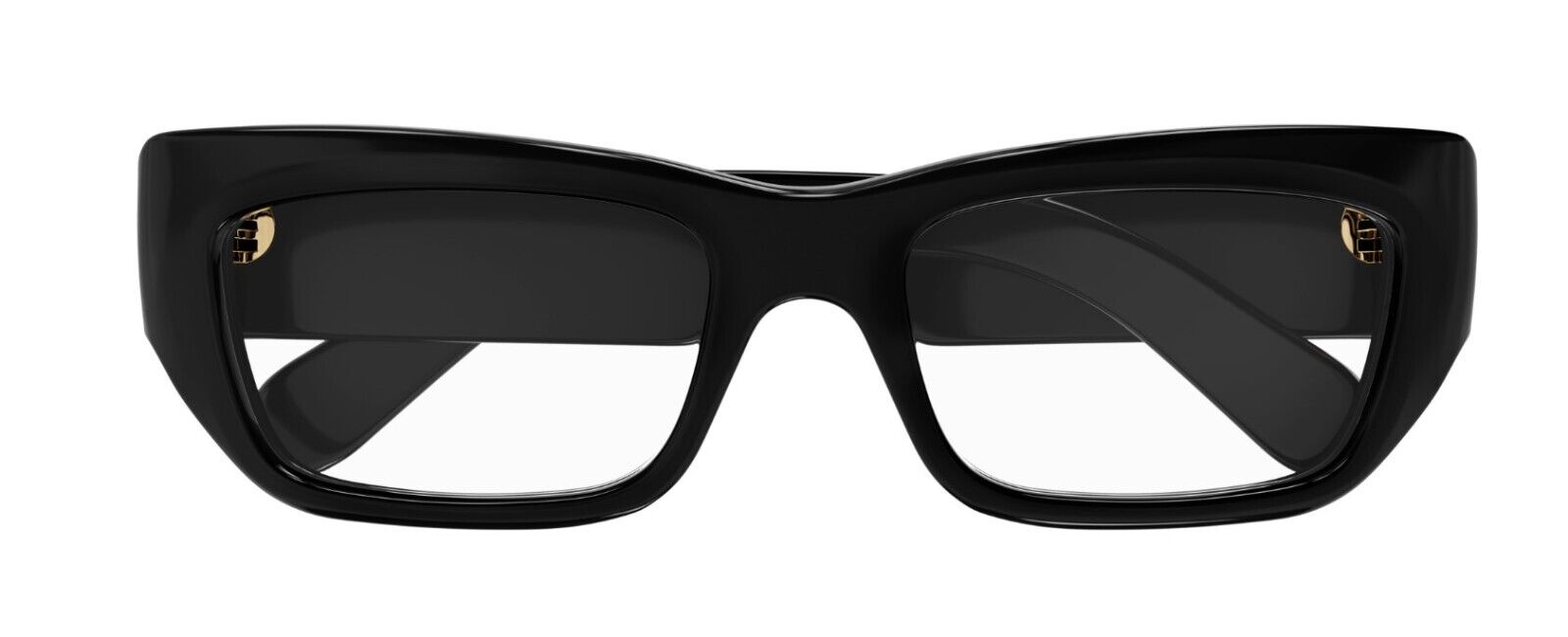Gucci GG1297O 001 Black Cat Eye Men's Eyeglasses