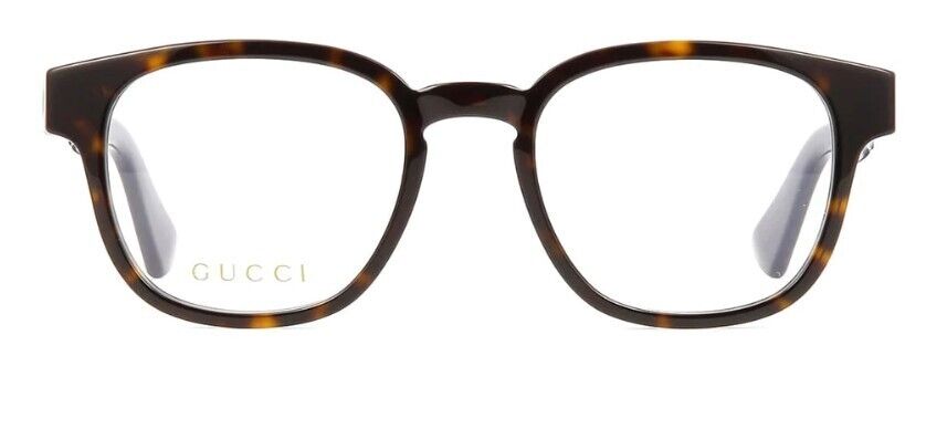 Gucci GG0927O 002 Havana-Blue Soft Square Men's Eyeglasses