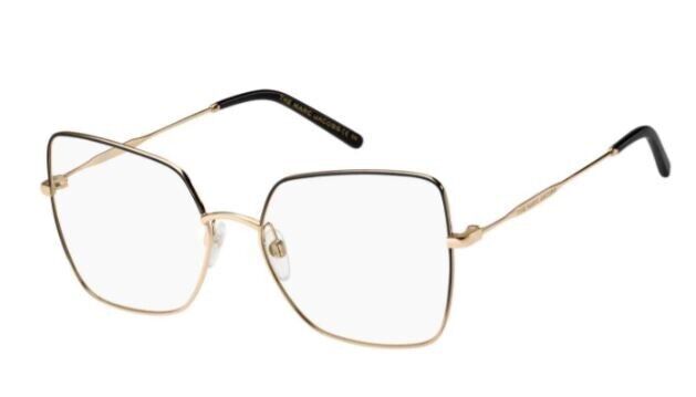Marc Jacobs MARC-591 026S/00 Black Gold Cat Eye Women's Eyeglasses