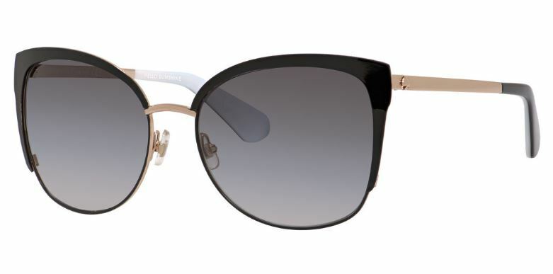 Kate Spade Genice/S 0RRC/F8 Black Gold/Gray Gradient Sunglasses