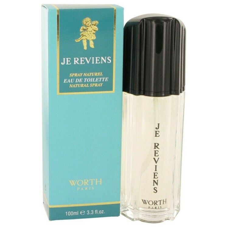 JE REVIENS Perfume By WORTH For Women 3.3 Oz EDT SP New In Box
