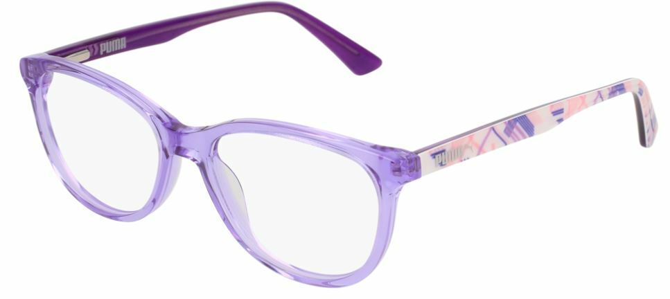Puma PJ 0021O 003 Purple Multicolor Panthos Kids Eyeglasses