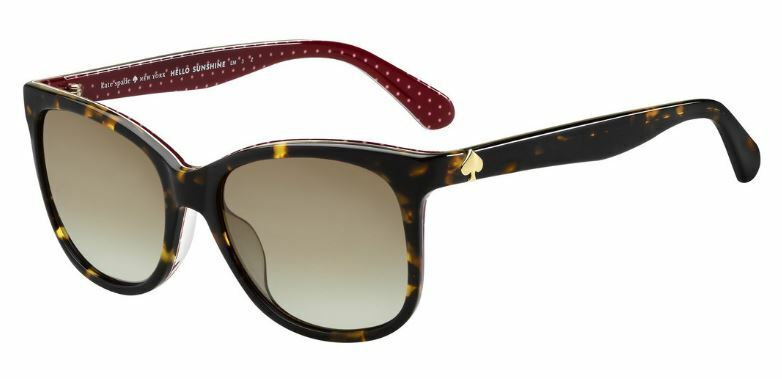 Kate Spade Danalyn/S 0086/LA Dark Havana/Brown Polarized Sunglasses