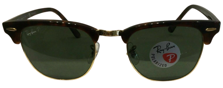 Ray Ban RB 3016 CLUBMASTER 990/58 RED HAVANA Sunglasses