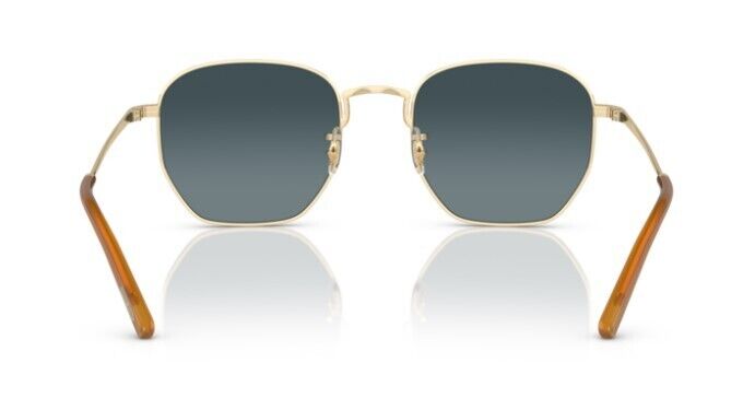 Oliver Peoples 0OV1331S 5035S3 Gold Blue Gradient Polar 51mm Men's Sunglasses
