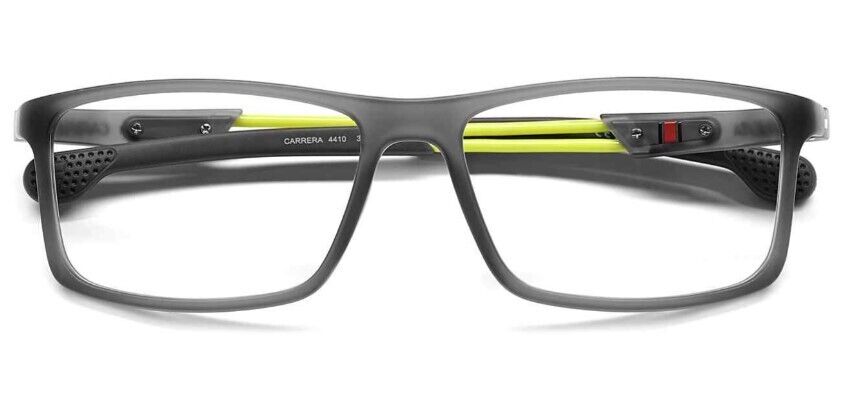 Carrera 4410 03U5 Grey/Green Rectangle Men's Eyeglasses