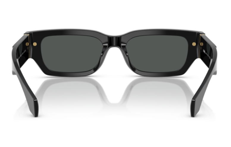 Versace VE4465U GB1/87 Black/Dark Grey Rectangular Women's Sunglasses
