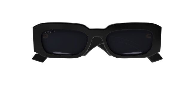 Gucci GG 1426S 001 Black/Grey Rectangular Men's Sunglasses