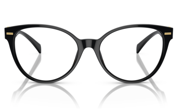 Versace 0VE3334F GB1 Black/ Clear Cat Eye 55mm Women's Eyeglasses
