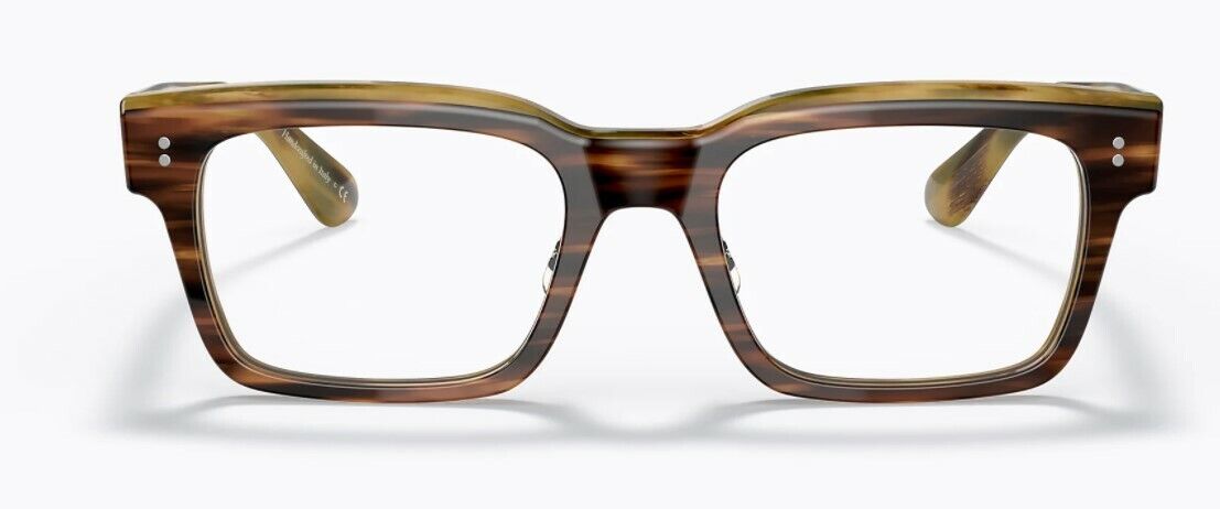 Oliver Peoples 0OV5470F Hollins 1310 Amaretto/Striped Honey Unisex  Eyeglasses