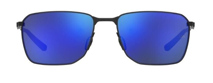 Under Armour UA Scepter 2/G 0807/ZO Black/Blue Mirrored Men's Sunglasses