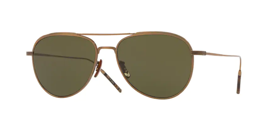 Oliver Peoples 0OV 1276ST TK-3 528452 Antique Gold Unisex Sunglasses