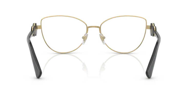 Versace 0VE1284 1002 Gold Cat Eye 55MM Women's Eyeglasses