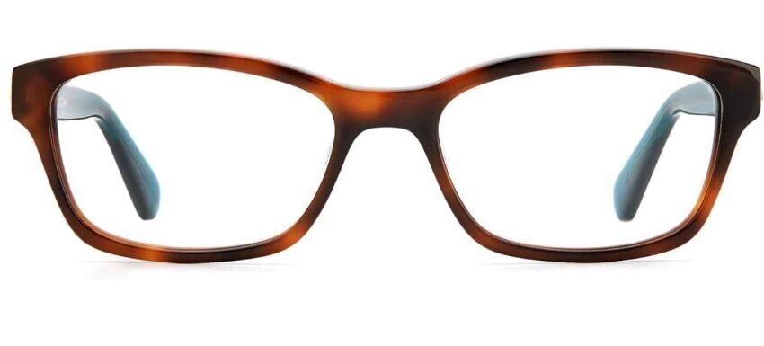 Kate Spade Renne 0086 Havana Square Women's Eyeglasses