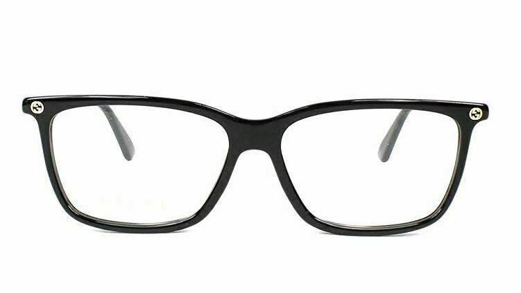 Gucci GG 0094 O 001 rectangular shape Black Eyeglasses