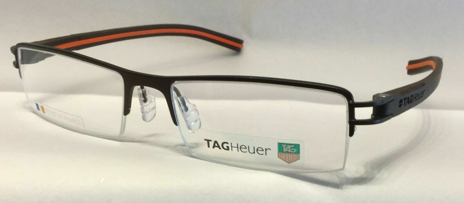 Tag Heuer TH7623 O 009 Brown/Orange Eyeglasses