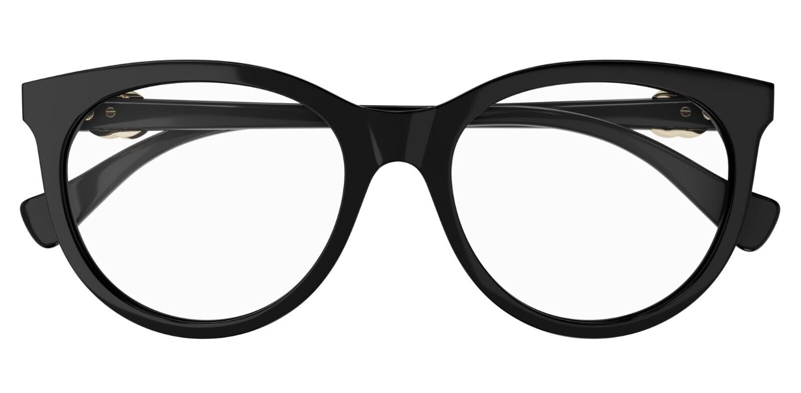Gucci GG1074O 004 Black Cat-Eye Women's Eyeglasses
