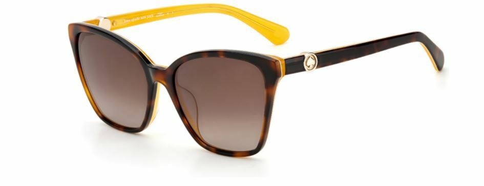 Kate Spade Amiyah/G/S 0EPZ/HA Yellow Red Havana Gradient Sunglasses