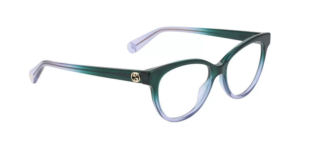 Gucci GG0373O 004 Gradient Green Cat-Eye Women's Eyeglasses