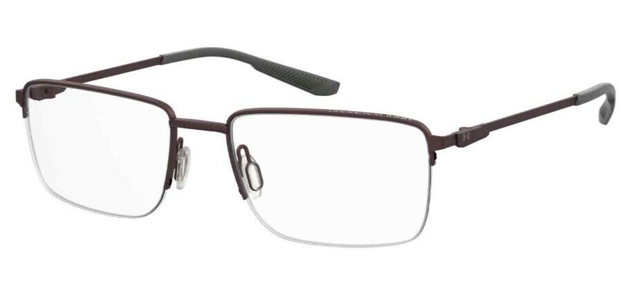 Under Armour Ua 5016/G 009Q/00 Brown Rectangle Full-Rim Unisex Eyeglasses