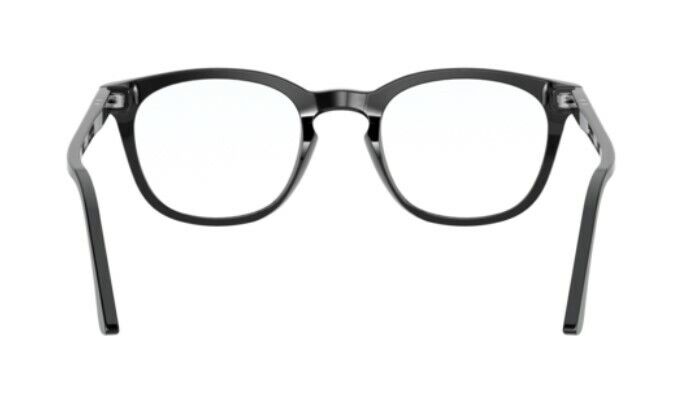 Persol 0PO3258V 95 Black/ Silver Unisex Eyeglasses