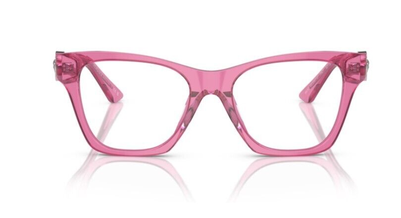 Versace 0VE3341U 5421 Pink/Clear Soft Square 50 mm Women's Eyeglasses