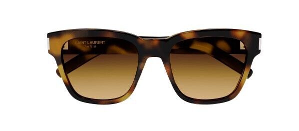 Saint Laurent SL 560 003 Havana/Gradient Brown Square Unisex Sunglasses