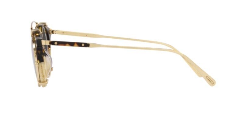 Oliver Peoples OV5483M Eduardo 158987 DTB-Beige Silk/Grey Eyeglasses with clipon