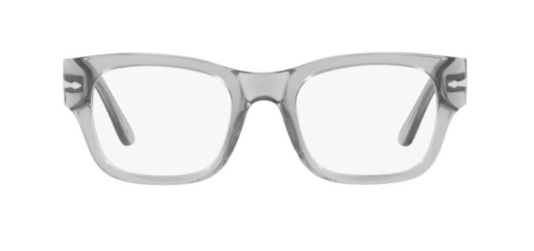 Persol 0PO3297V 309 Transparent Grey Rectangle Unisex Eyeglasses