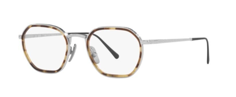 Persol 0PO5013VT 8014 Silver Unisex Eyeglasses