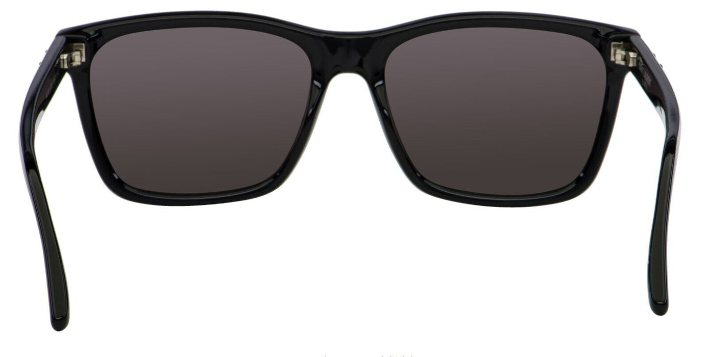Saint Laurent SL318/F 001 Black/Black Square Men's Sunglasses