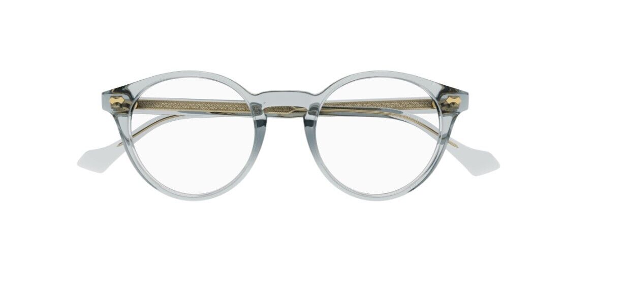 Gucci GG0738O 006 Grey Unisex Eyeglasses