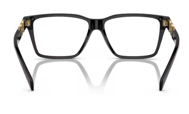 Versace 0VE3335 GB1 Black Rectangle 56mm Women's Eyeglasses