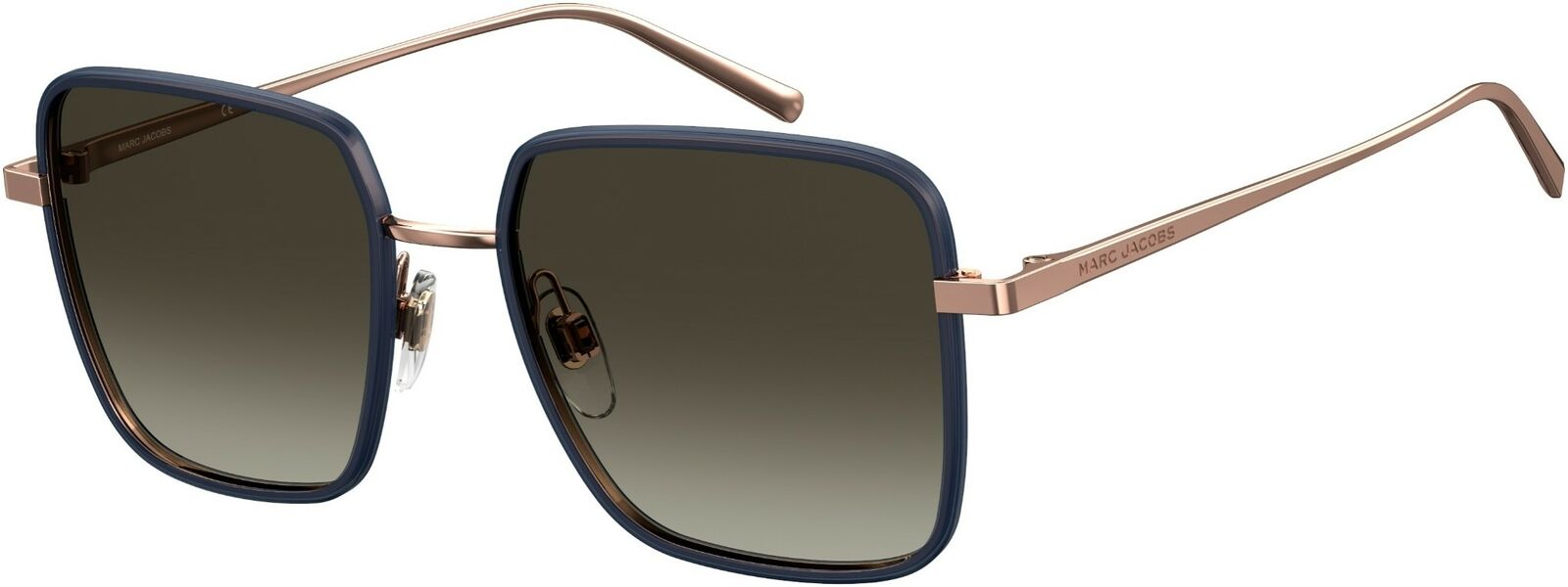 Marc Jacobs Marc 477/S 02IK/HA Blue Gold/Brown Gradient Sunglasses