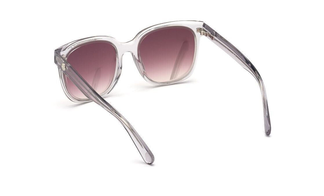 Moncler Biobeam ML0198 20C Light Grey/Smoke Silver lenses Women's Sunglasses